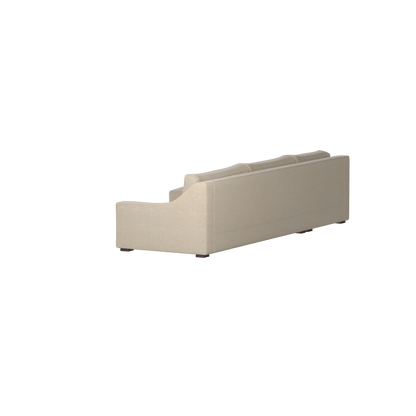 Canapé sectionnel Louis — Disposition d'angle modulaire à profil bas 