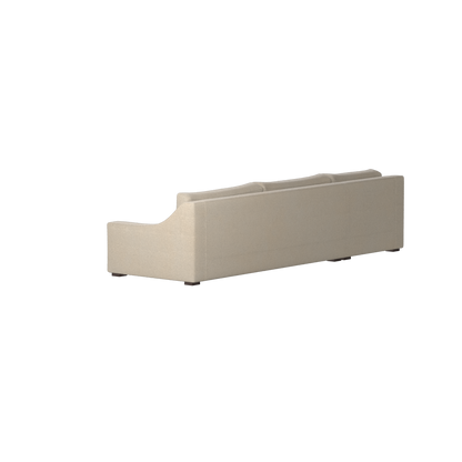 Canapé sectionnel Louis — Disposition d'angle modulaire à profil bas 