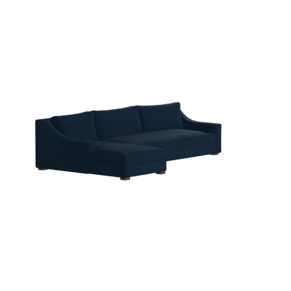 Louis Sectional Sofa — Low-Profile Modular Corner Layout