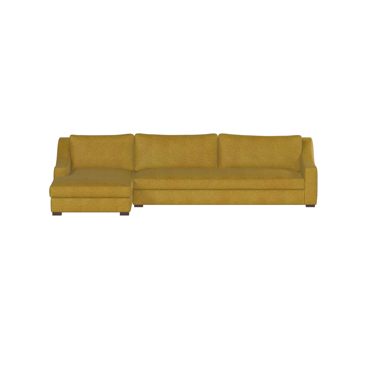 Louis Sectional Sofa — Low-Profile Modular Corner Layout