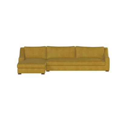 Louis Sectional Sofa — Low-Profile Modular Corner Layout