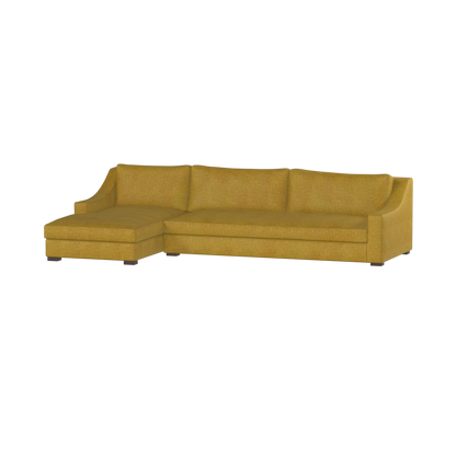 Louis Sectional Sofa — Low-Profile Modular Corner Layout