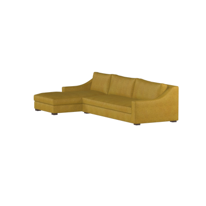 Louis Sectional Sofa — Low-Profile Modular Corner Layout