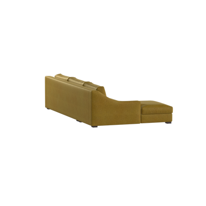 Louis Sectional Sofa — Low-Profile Modular Corner Layout