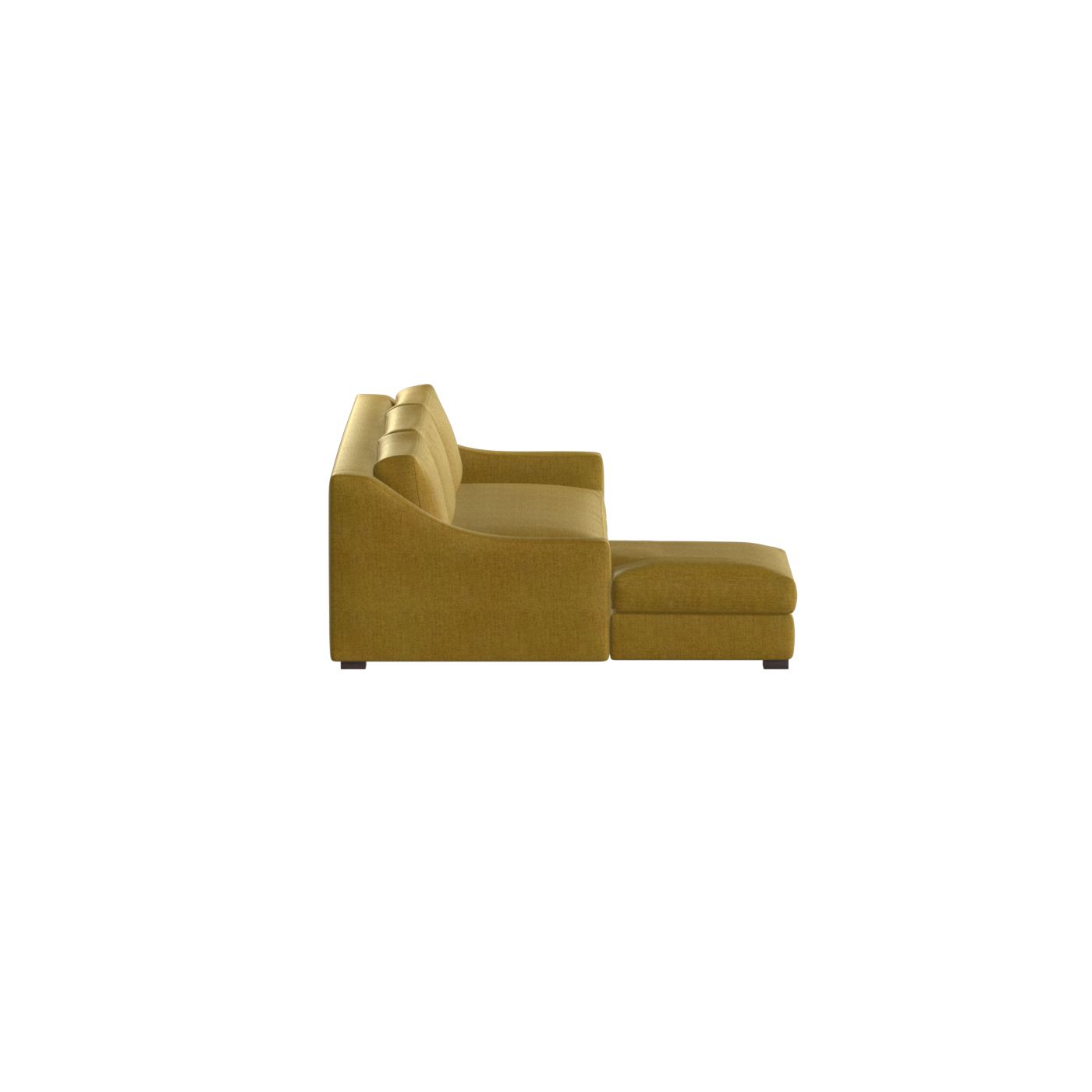 Louis Sectional Sofa — Low-Profile Modular Corner Layout