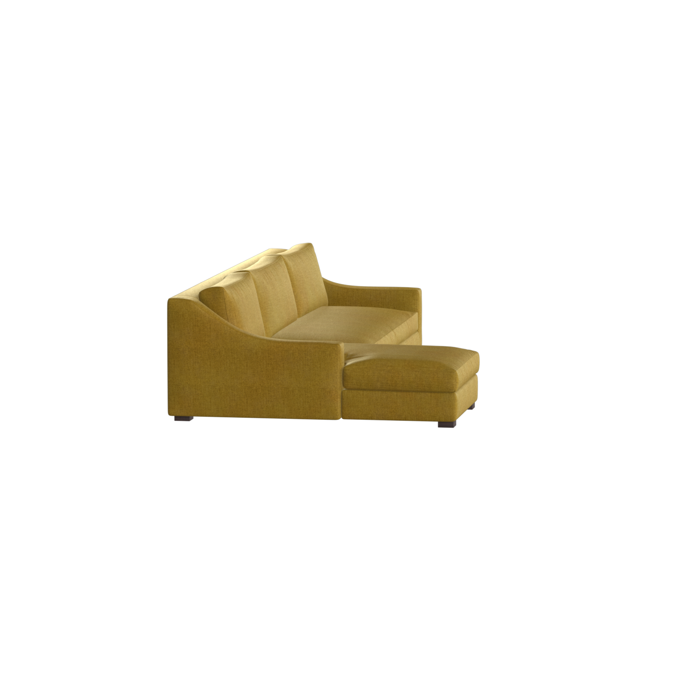 Louis Sectional Sofa — Low-Profile Modular Corner Layout
