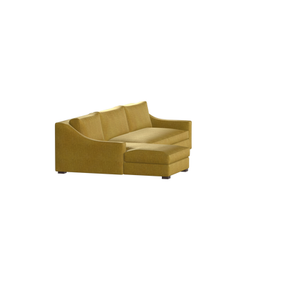 Louis Sectional Sofa — Low-Profile Modular Corner Layout