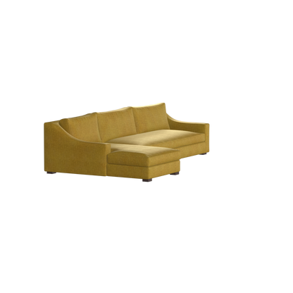 Louis Sectional Sofa — Low-Profile Modular Corner Layout