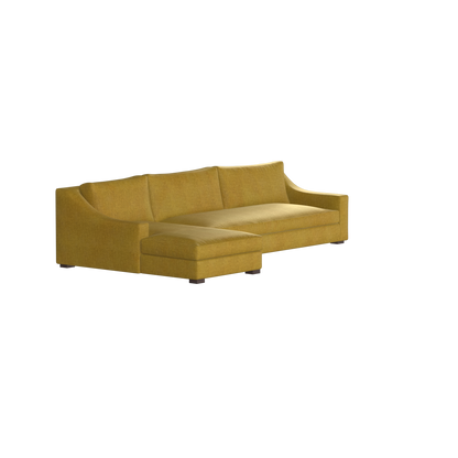 Louis Sectional Sofa — Low-Profile Modular Corner Layout
