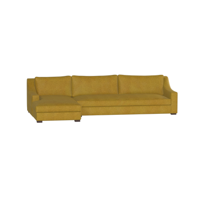 Louis Sectional Sofa — Low-Profile Modular Corner Layout