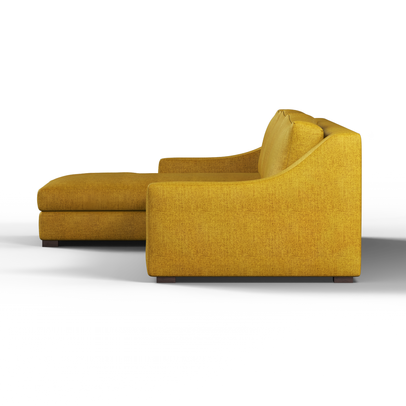 Louis Sectional Sofa — Low-Profile Modular Corner Layout