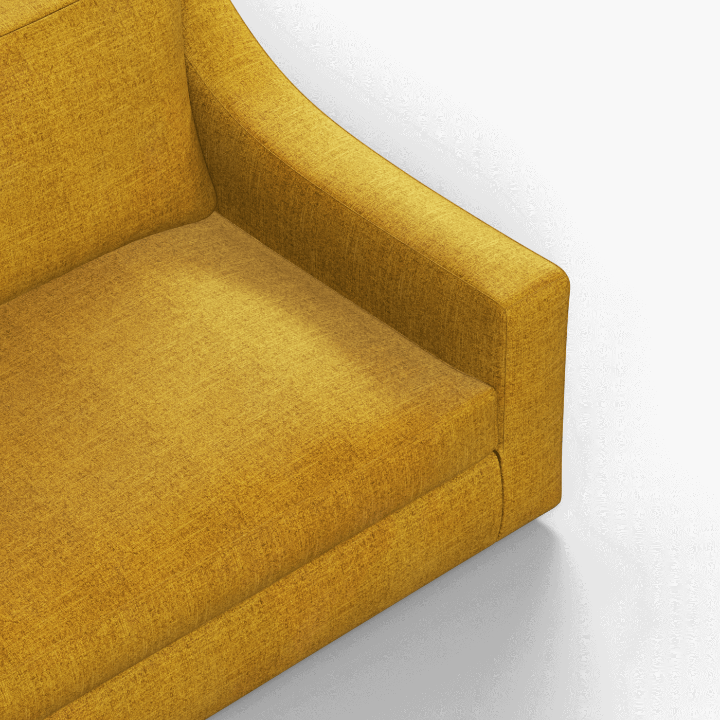 Louis Sectional Sofa — Low-Profile Modular Corner Layout
