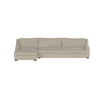 Louis Sectional Sofa — Low-Profile Modular Corner Layout