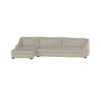 Louis Sectional Sofa — Low-Profile Modular Corner Layout