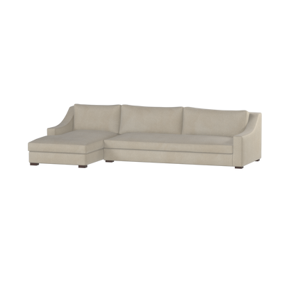 Louis Sectional Sofa — Low-Profile Modular Corner Layout