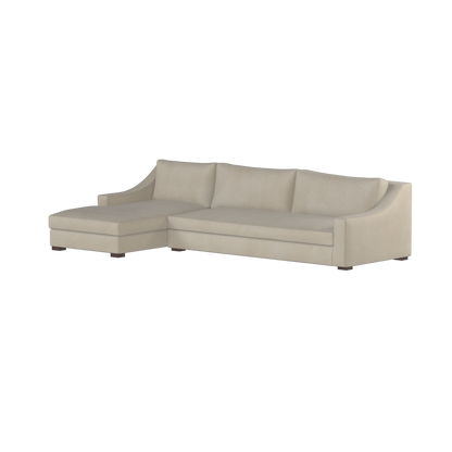 Louis Sectional Sofa — Low-Profile Modular Corner Layout