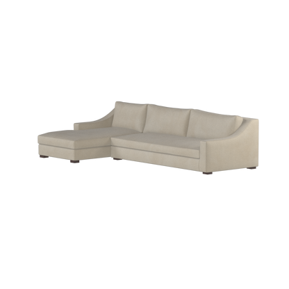 Louis Sectional Sofa — Low-Profile Modular Corner Layout