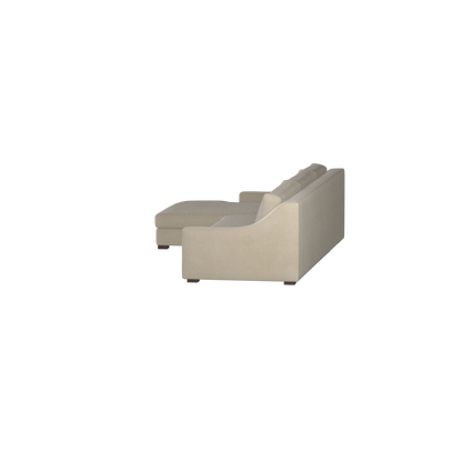 Louis Sectional Sofa — Low-Profile Modular Corner Layout