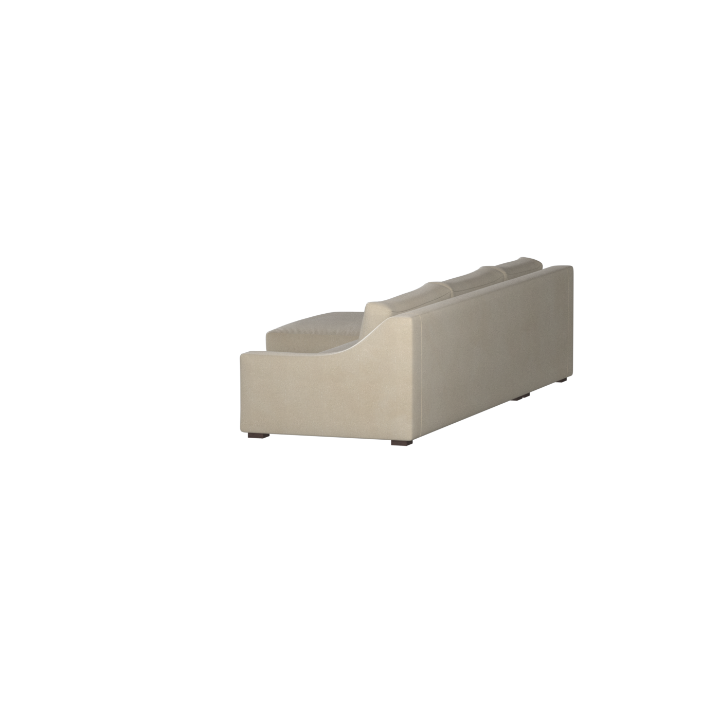 Louis Sectional Sofa — Low-Profile Modular Corner Layout