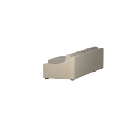 Louis Sectional Sofa — Low-Profile Modular Corner Layout