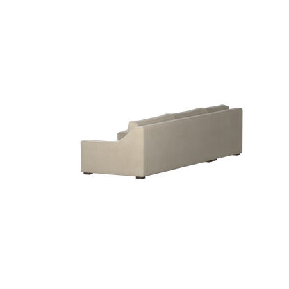 Louis Sectional Sofa — Low-Profile Modular Corner Layout