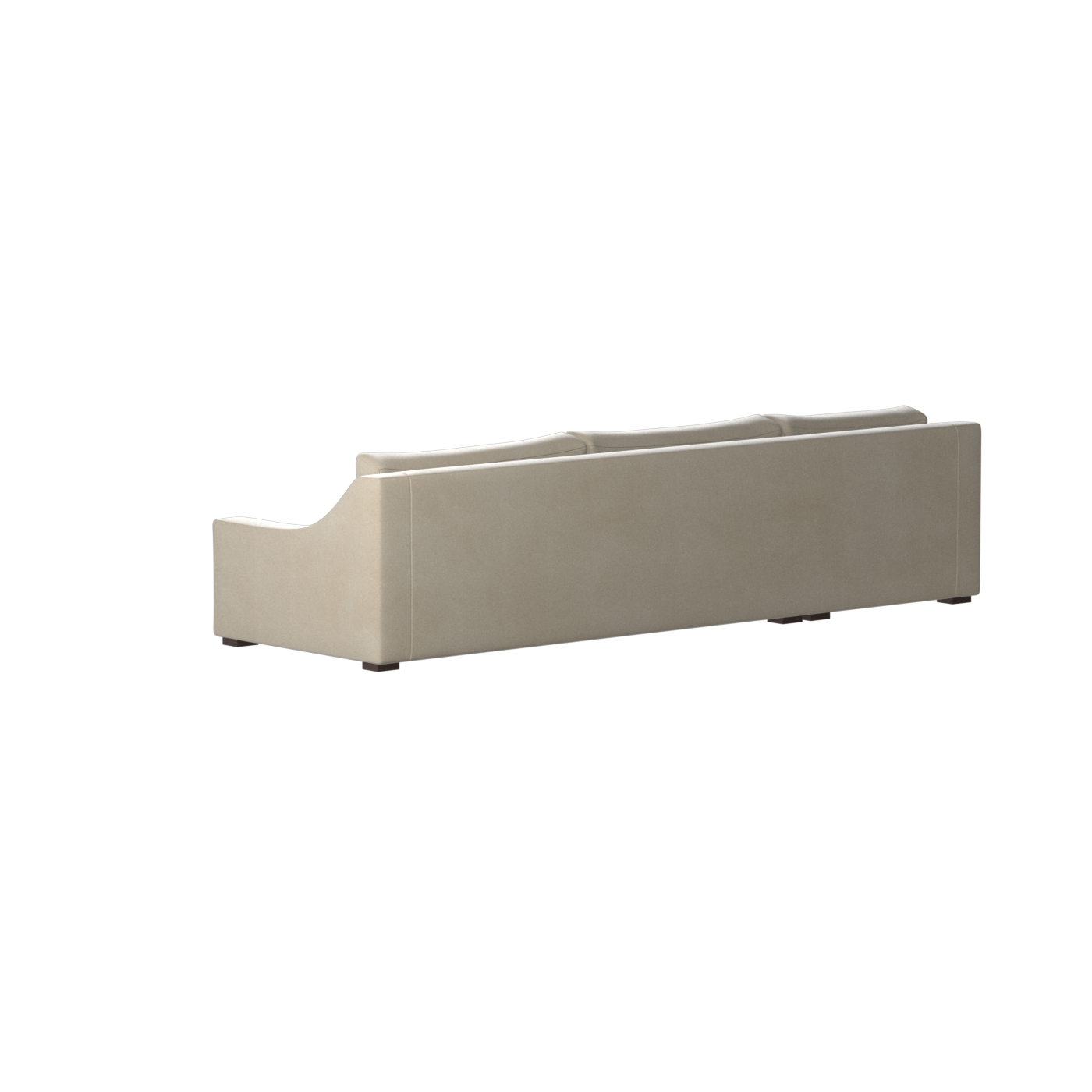 Louis Sectional Sofa — Low-Profile Modular Corner Layout