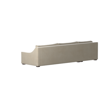 Louis Sectional Sofa — Low-Profile Modular Corner Layout