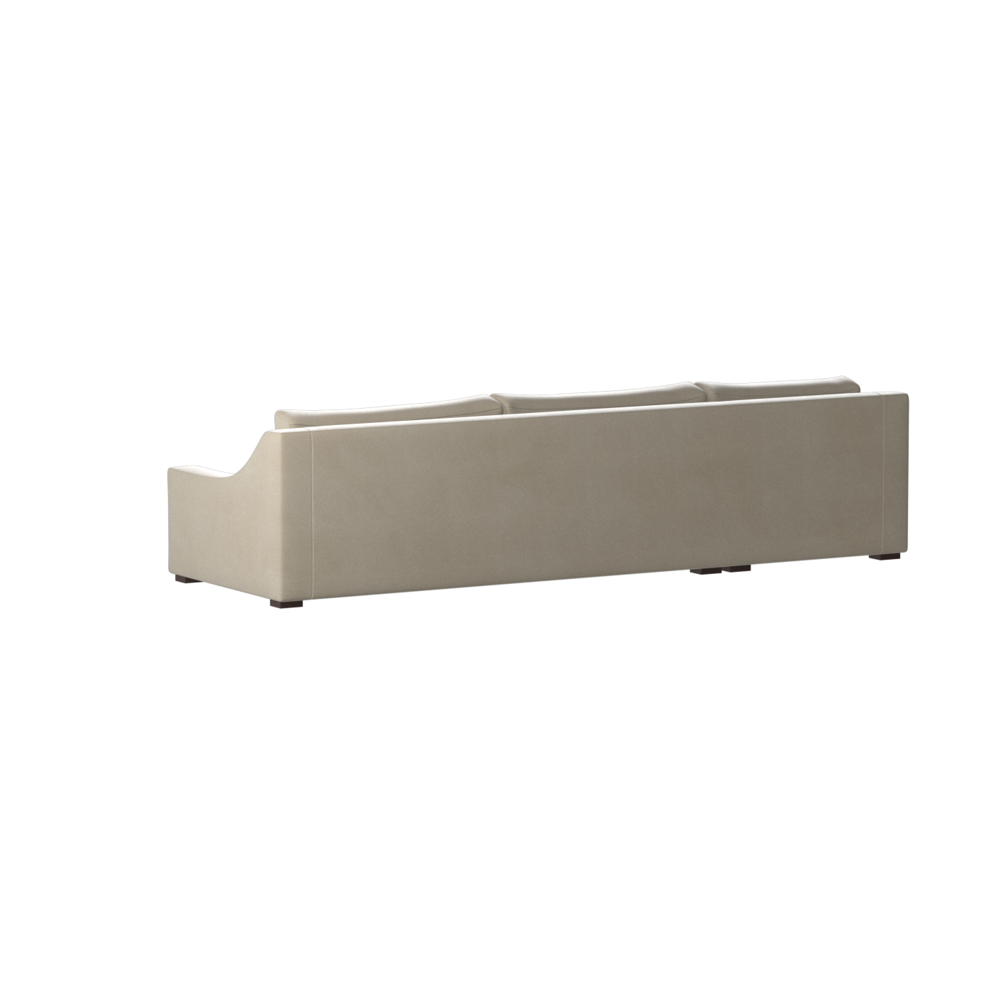 Louis Sectional Sofa — Low-Profile Modular Corner Layout