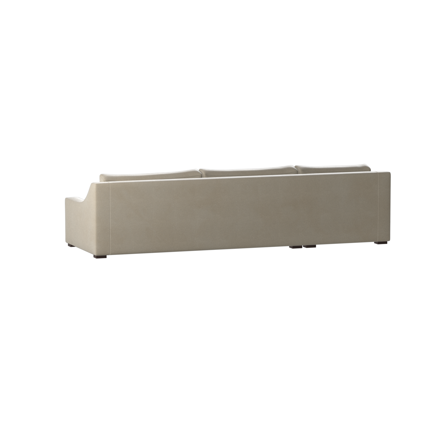 Louis Sectional Sofa — Low-Profile Modular Corner Layout