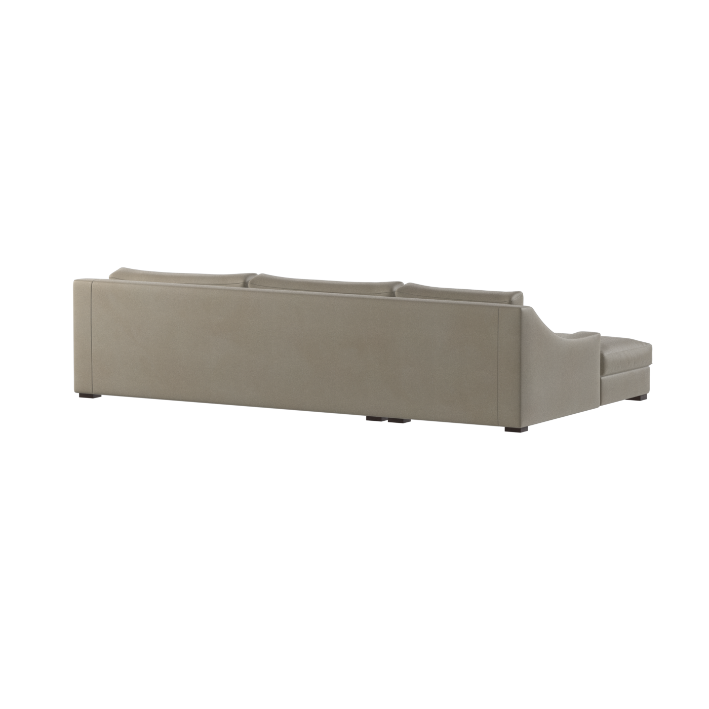 Louis Sectional Sofa — Low-Profile Modular Corner Layout
