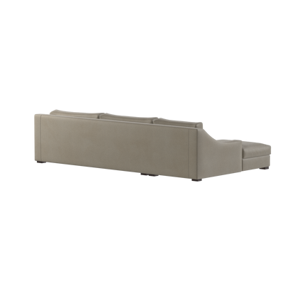 Louis Sectional Sofa — Low-Profile Modular Corner Layout