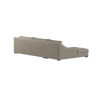Louis Sectional Sofa — Low-Profile Modular Corner Layout