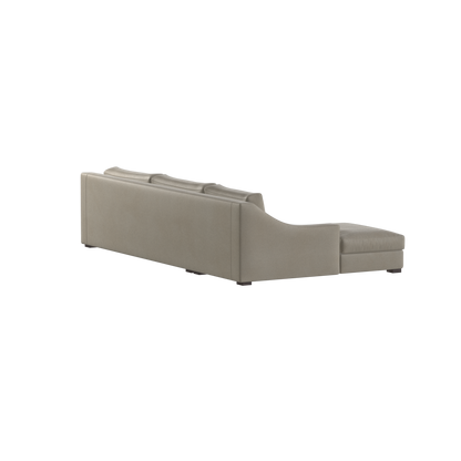 Louis Sectional Sofa — Low-Profile Modular Corner Layout