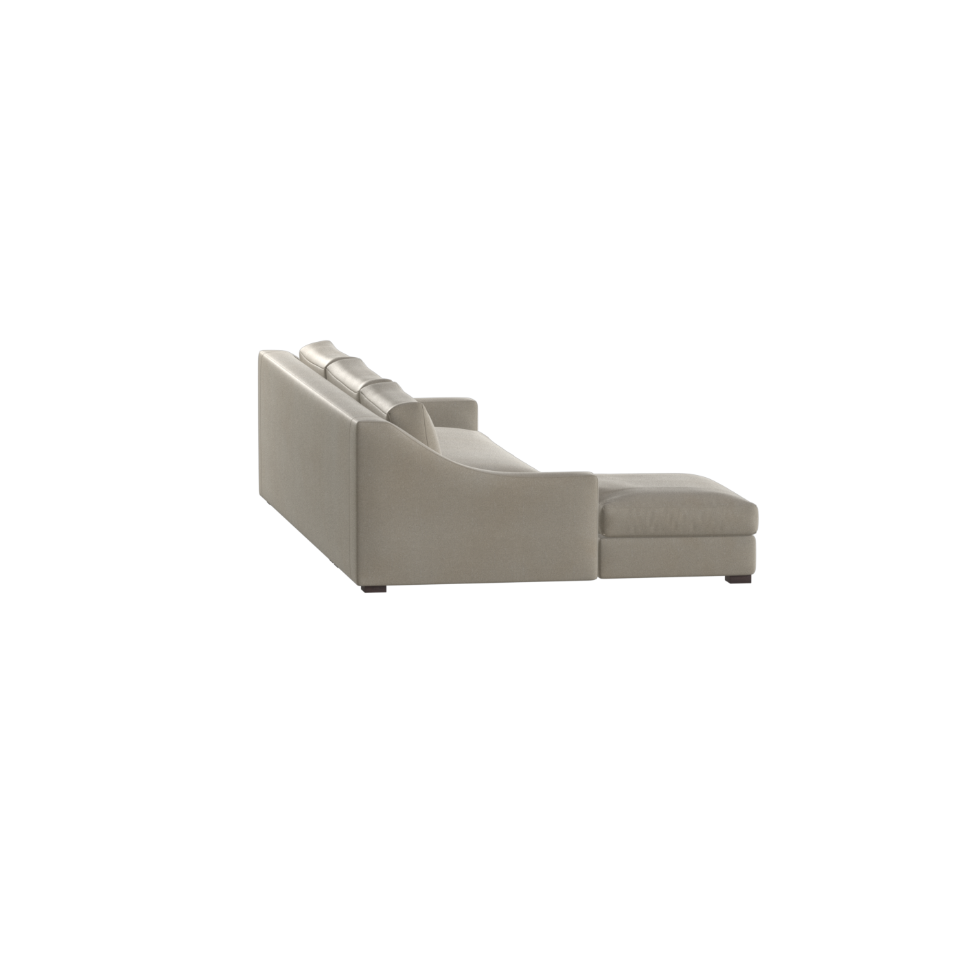 Louis Sectional Sofa — Low-Profile Modular Corner Layout