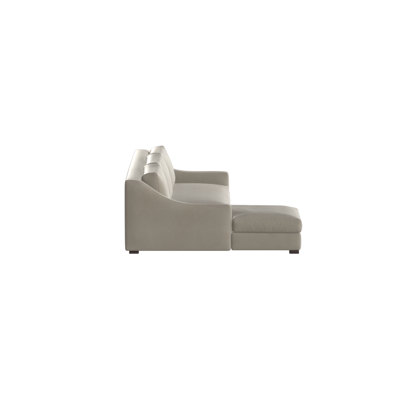 Louis Sectional Sofa — Low-Profile Modular Corner Layout
