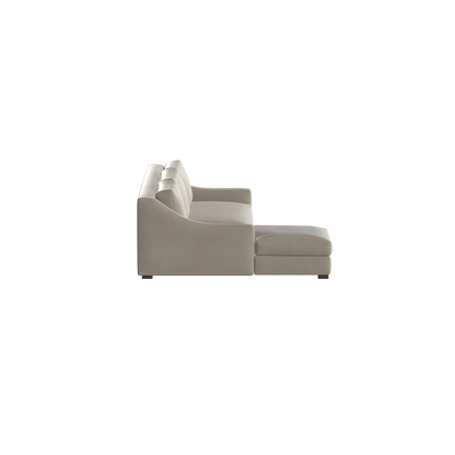 Louis Sectional Sofa — Low-Profile Modular Corner Layout