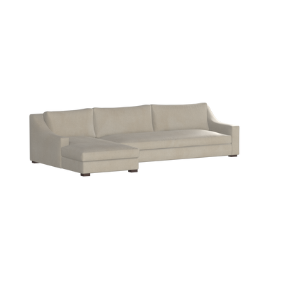 Louis Sectional Sofa — Low-Profile Modular Corner Layout
