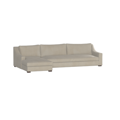 Louis Sectional Sofa — Low-Profile Modular Corner Layout