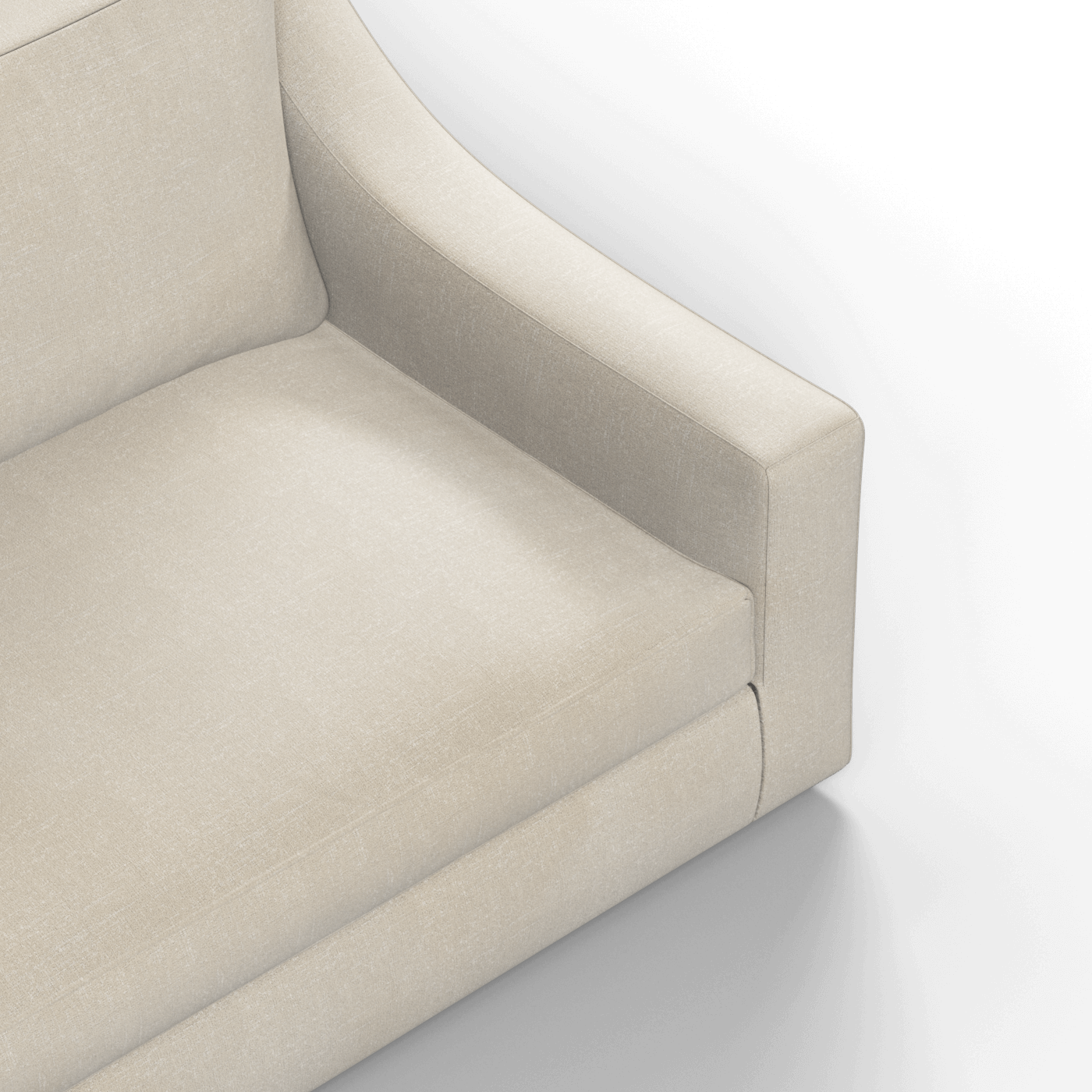 Louis Sectional Sofa — Low-Profile Modular Corner Layout