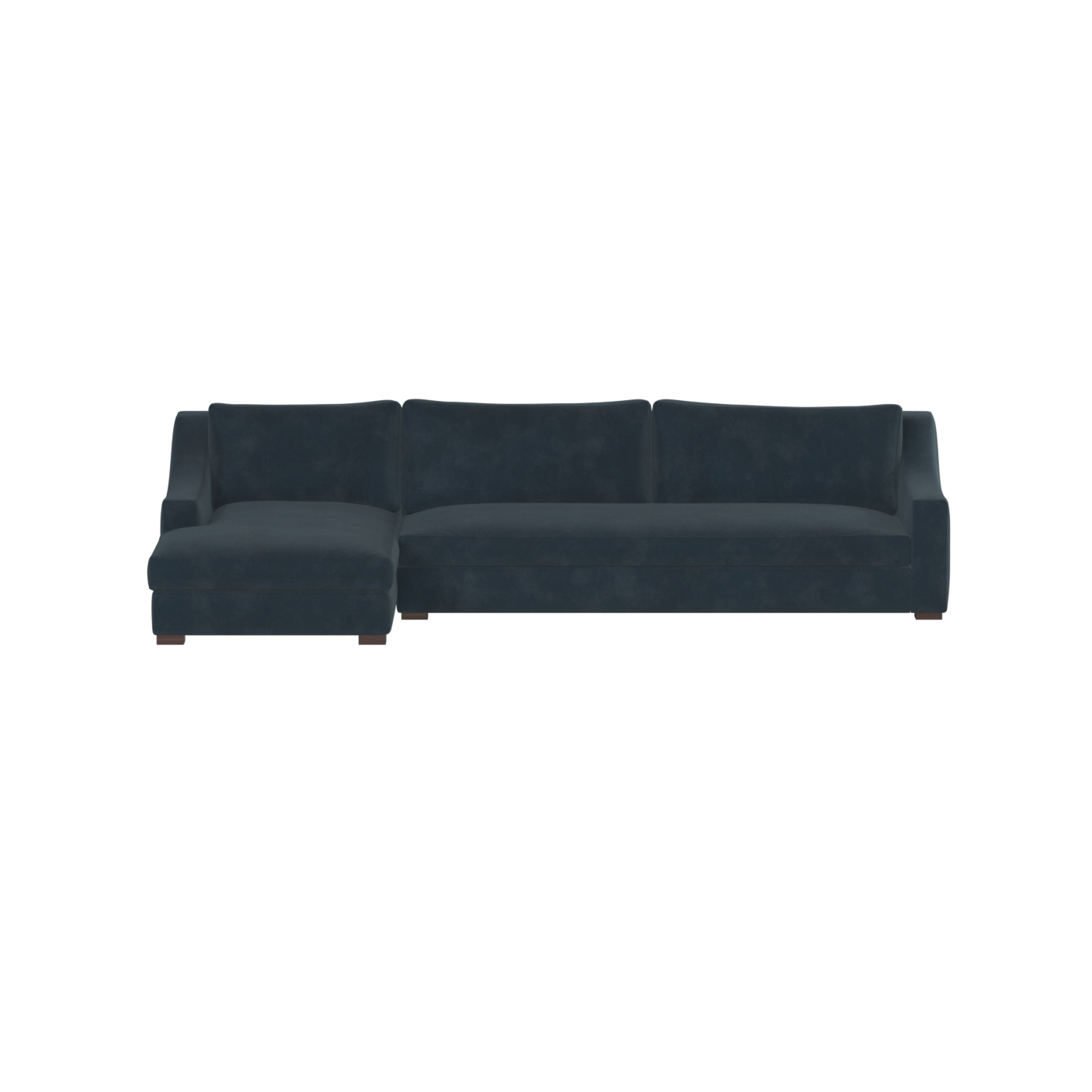 Louis Sectional Sofa — Low-Profile Modular Corner Layout
