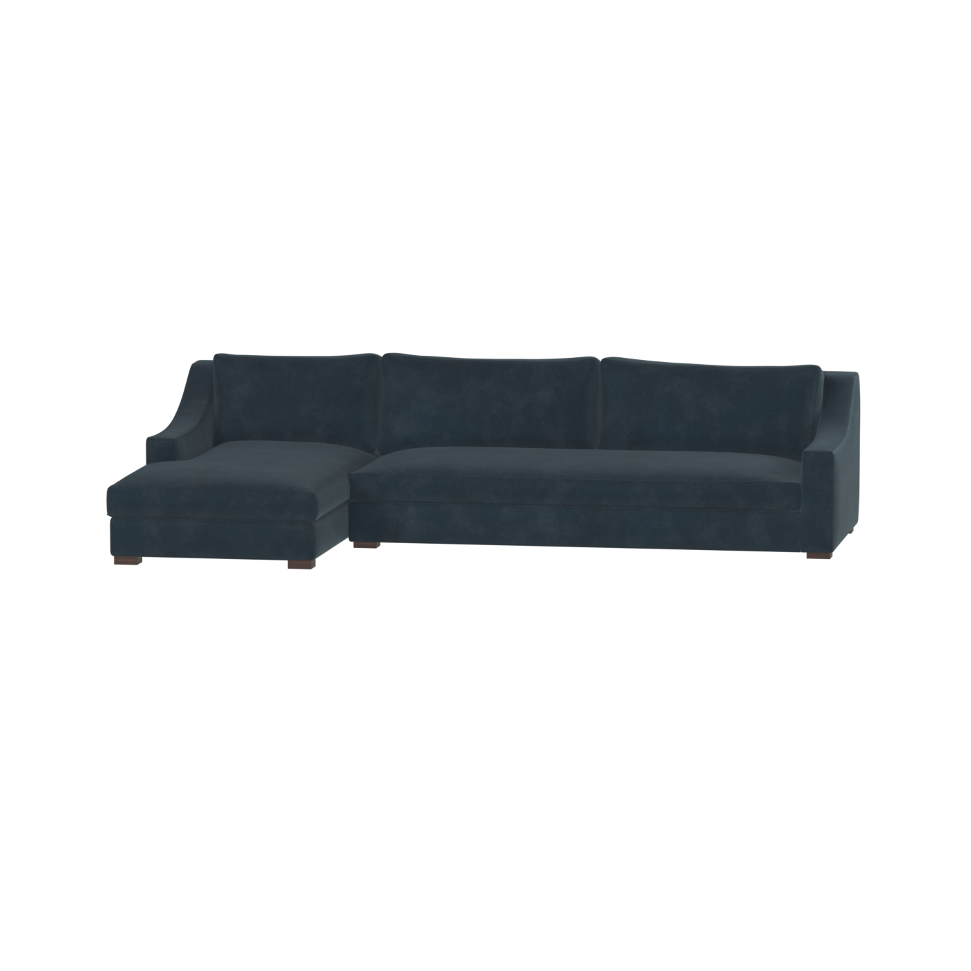 Louis Sectional Sofa — Low-Profile Modular Corner Layout
