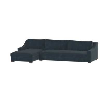 Louis Sectional Sofa — Low-Profile Modular Corner Layout