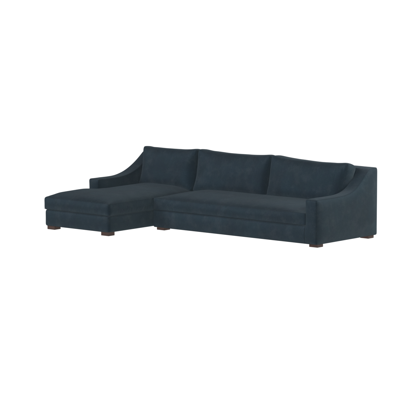 Louis Sectional Sofa — Low-Profile Modular Corner Layout