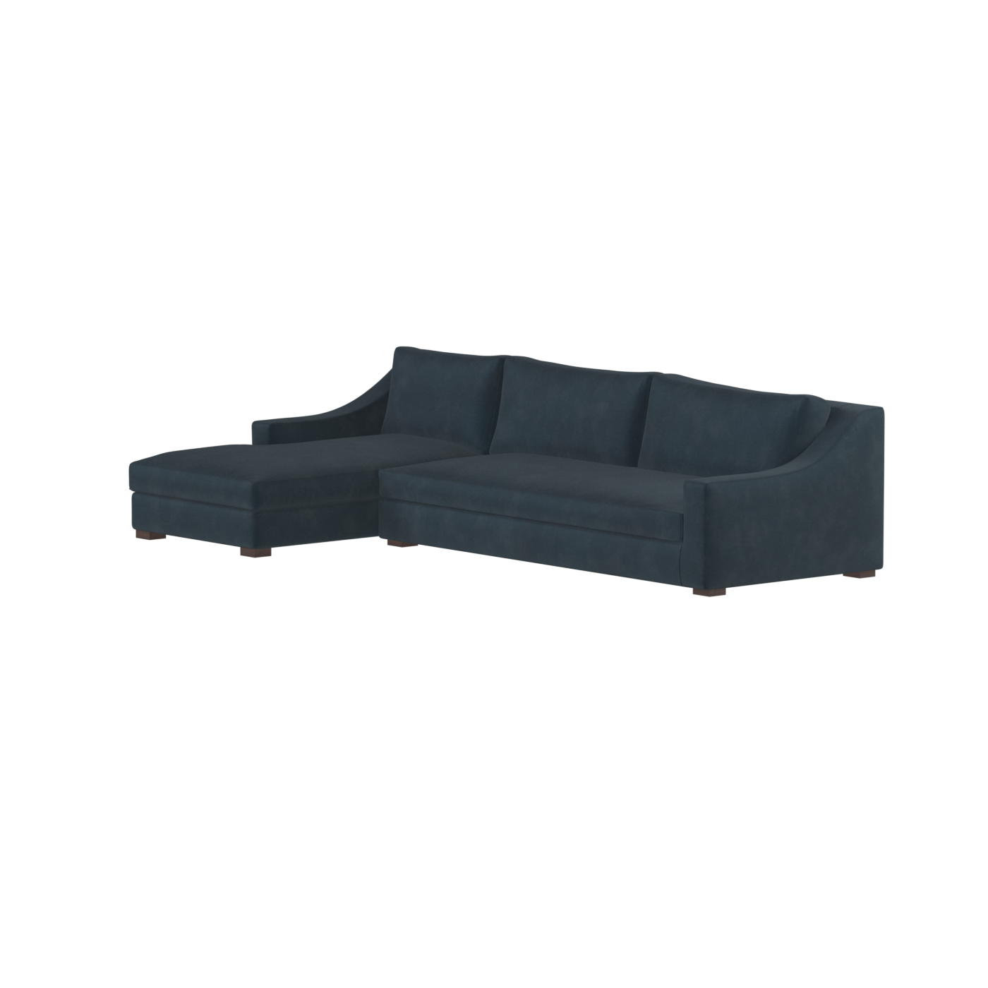 Louis Sectional Sofa — Low-Profile Modular Corner Layout