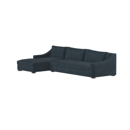 Louis Sectional Sofa — Low-Profile Modular Corner Layout