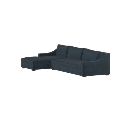 Louis Sectional Sofa — Low-Profile Modular Corner Layout