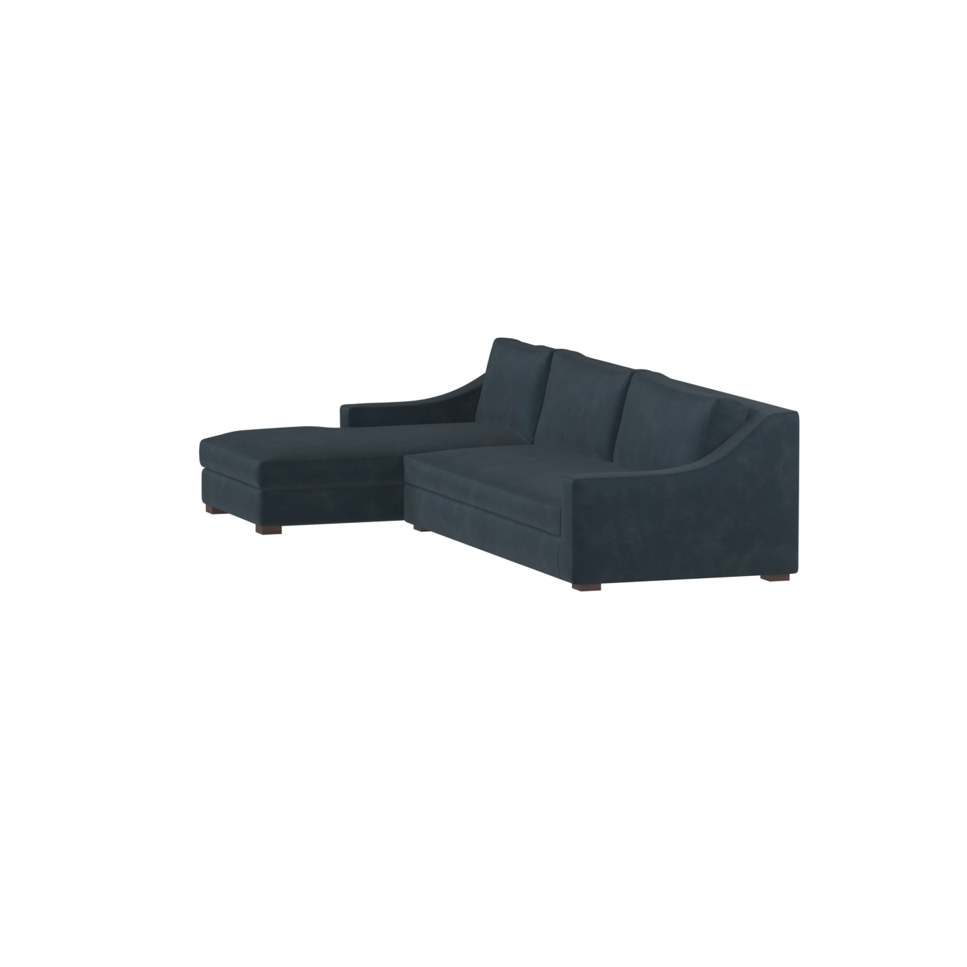 Louis Sectional Sofa — Low-Profile Modular Corner Layout