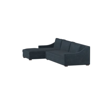 Louis Sectional Sofa — Low-Profile Modular Corner Layout
