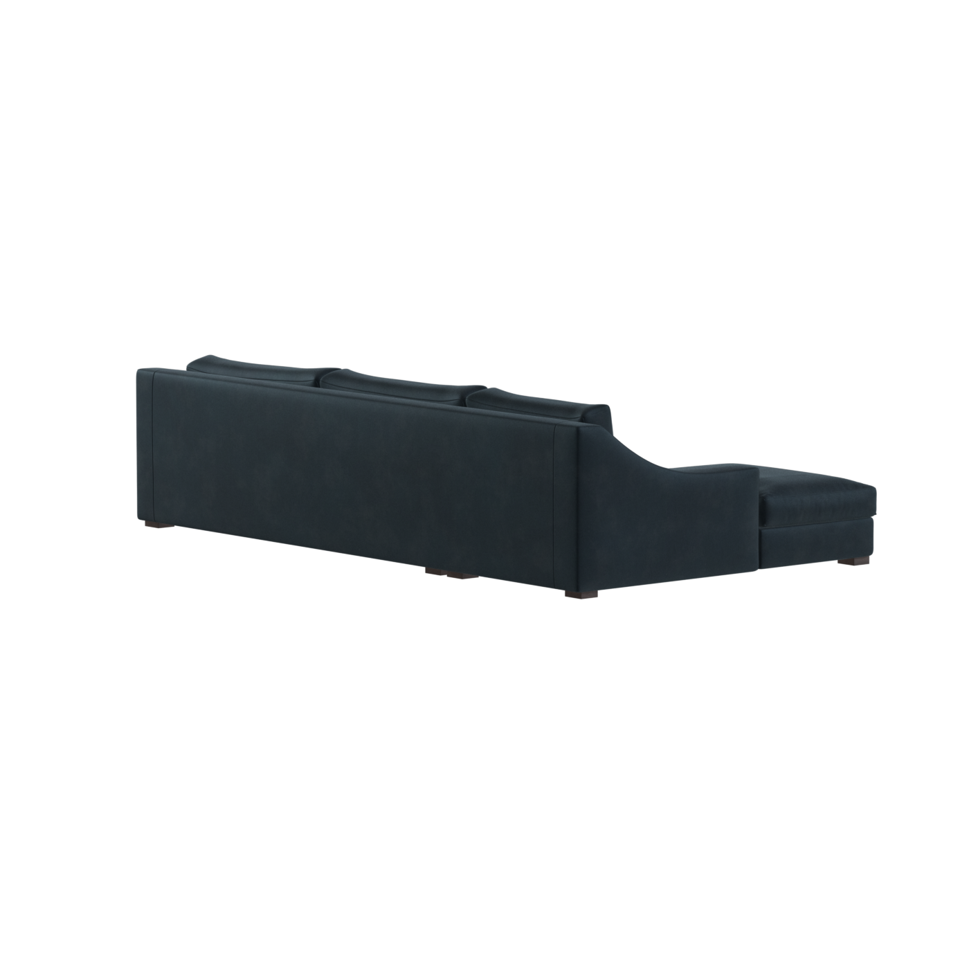 Louis Sectional Sofa — Low-Profile Modular Corner Layout