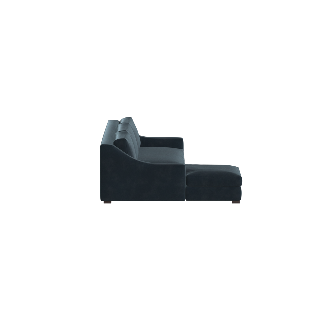 Louis Sectional Sofa — Low-Profile Modular Corner Layout